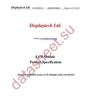 S64128N FC BW-3LP datasheet  